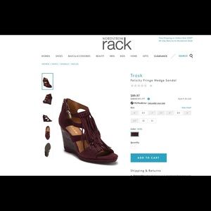 Burgundy suede shoes